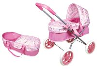 Lissi Kinder Puppenwagen 2in1 pink