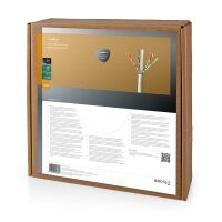 Nedis N CCBG8525GY100S - Cat.6 Patchkabel U/UTP 100 m - Network - CAT 6