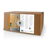 Nedis Netzwerk-Kabel Rollen / CAT6 / Solid / U/UTP / Reines Kupfer / 305 m / Innen / Rund / LSZH / Grau / Pull Box - ausziehbar