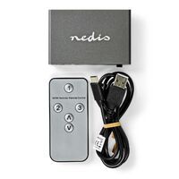 Nedis HDMI Schalter| 3-Port port s| 3x Eingang| Ausgang| 8Ka60Hz| 45