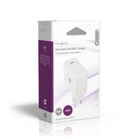 Nedis Netzladegerät| 3.0 5.0 A| Anzahl der Ausgänge 1| USB-C| Maximale - Power Supply - 30 min