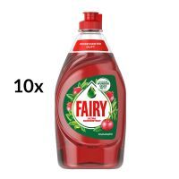 Fairy 10er Pack Ultra Konzentrat Granatapfel Handgeschirrspülmittel 450 ml