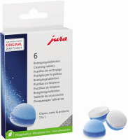 Jura 6STK/PKG REINIGUNGS-TABLETTEN (24225)