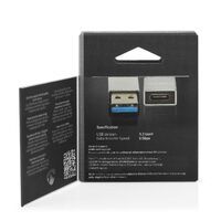 Nedis USB-Adapter| USB 3.2 Gen 1| USB-A Stecker| USB-Typ-C Buchse| Vernickelt|