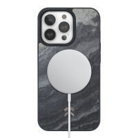Woodcessories Bumper Case MagSafe Camo Gray iPhone 14 Pro Taschen & Hüllen - Smartphone