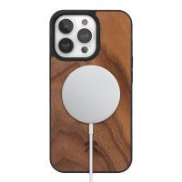 Woodcessories Bumper Case MagSafe Walnut iPhone 14 Plus Taschen & Hüllen - Smartphone
