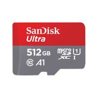 SanDisk Ultra microSDXC A1 512GB 150MB/s Adapt.SDSQUAC-512G-GN6MA microSD