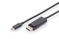 DIGITUS USB Type-C Gen2 Adapter/ Konverterkabel Type-C auf DP Kabel und Adapter -Computer-