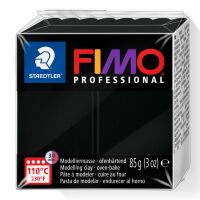 FIMO Mod.masse Fimo prof 85g schwarz (8004-9)