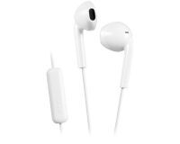JVC HA-F17M-W - Headphones - In-ear - Calls & Music - White - Binaural - In-line control unit