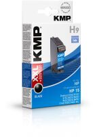 KMP H9 Tintenpatrone schwarz kompatibel mit HP C 6615 D Druckerpatronen