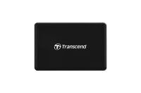 Transcend RDC8 Card Reader - CF - MicroSDHC - MicroSDXC - SD - SDHC - SDXC - Black - Microsoft Windows 7 Microsoft Windows 8 Microsoft Windows 10 Mac OS X 10.2.8 or later Linux Kernel... - CE/FCC/BSMI/KC/RCM/EAC - Micro-USB - USB