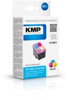 KMP H168CX Tintenpatrone color kompatibel mit HP F6U67AE Druckerpatronen