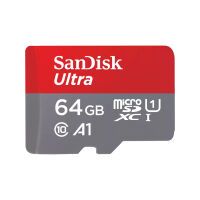 SanDisk Ultra microSDXC A1  64GB 140MB/s Adapt.SDSQUAB-064G-GN6MA microSD
