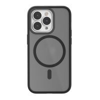 Woodcessories Clear Case MagSafe Matte Black iPhone 14 Pro Max Taschen & Hüllen - Smartphone