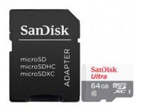 SanDisk Ultra Lite microSDXC Ad. 64GB 100MB/s  SDSQUNR-064G-GN3MA microSD