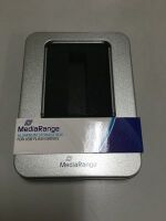MediaRange Aluminium-Box Aufbewahrung von USB Sticks silber (BOX901)