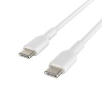 Belkin USB-C/USB-C Kabel      2m PVC, weiß           CAB003bt2MWH Kabel und Adapter -Kommunikation-