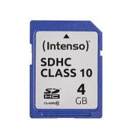 Intenso SDHC Card            4GB Class 10 SD-Card
