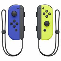 Nintendo Joy-Con 2er Set Blau/Neon Gelb Gamepads