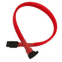 Kabel Nanoxia SATA 6Gb/s Kabel abgewinkelt 30 cm, rot (NXS6G3R)