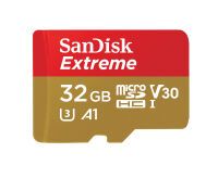 SanDisk Extreme - 32 GB - MicroSDHC - Class 10 - UHS-I - 100 MB/s - 60 MB/s