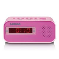 Lenco CR-205 pink Radiowecker