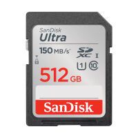 SanDisk Ultra SDXC UHS-I   512GB 150MB/s       SDSDUNC-512G-GN6IN SD-Card