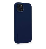 Decoded AntiMicrobial Silicone Backcover iP 14 Plus Navy Peony Taschen & Hüllen - Smartphone