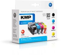 KMP H147V Multipack BK/C/M/Y kompatibel mit HP 934/935 XL Druckerpatronen