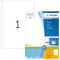 HERMA Etiketten Premium A4 weiß 200x297 mm Papier  100 St. (4458)