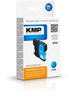 KMP B78C Tintenpatrone cyan kompatibel m. Brother LC-1100 C Druckerpatronen