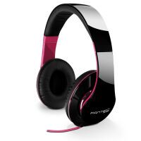 FANTEC SHP-250AJ schwarz/pink On-Ear kabelgebunden