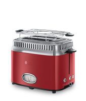 Russell Hobbs 2-Schlitz Toaster Retro Ribbon Red 21680-56