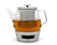 Bredemeijer Tee-Set Bari    1,5l Edelstahlteewärmer/filter 165011 Kannen & Geschirr