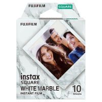 1 Fujifilm instax Square Film white marble Instant-Filme