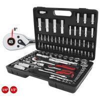 KS TOOLS 1/4+1/2 CHROMEplus Steckschlüssel-Satz 96-tlg