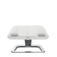 Fellowes 8064401 - Notebook stand - White - 48.3 cm (19") - Steel - Wood - 4.5 kg - 102 - 406 mm