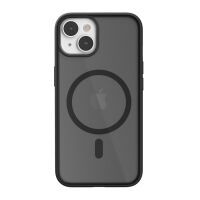 Woodcessories Clear Case MagSafe Matte Black iPhone 14 Plus Taschen & Hüllen - Smartphone