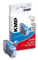 KMP C74 - Cyan - Canon Pixma IP 3600 Canon Pixma IP 4600 Canon Pixma IP 4600 X Canon Pixma IP 4700 Canon Pixma... - 1 pc(s) - Inkjet printing - Box
