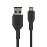 Belkin Micro-USB-Kabel ummantelt 1m schwarz          CAB007bt1MBK Kabel und Adapter -Kommunikation-