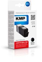 KMP C110 Tintenpatrone schwarz kompatibel mit Canon PGI-580XXL Druckerpatronen