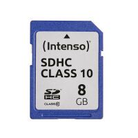 Intenso SDHC Card            8GB Class 10 SD-Card