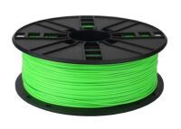 gembird Filamentcassette PLA fluorrescent grün1.75mm1kg schm (3DP-PLA1.75-01-FG)