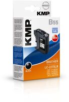 KMP B55 Tintenpatrone schwarz kompatibel m. Brother LC-227XLBK Druckerpatronen