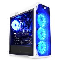 LC-Power Geh Midi Gaming 988W o.N.(Wh/blue-LED)2xUSB3/1x2 (LC-988W-ON)