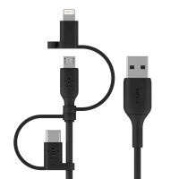 Belkin BOOST Charge Univ. Kabel 1,2m Lightn./Micro/USB-C - USB-A Kabel und Adapter -Kommunikation-