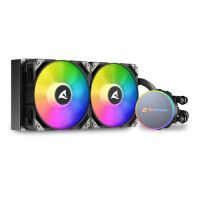 Sharkoon Wasserkühlung S70 RGB 2 Lüfter      240mm  schwarz (4044951037995)