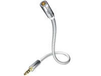 in-akustik Premium Extension Klinke - Klinke w 5,0 m Kabel und Adapter -Audio/HiFi-