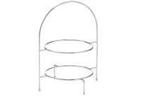 ZELLER PRESENT Etagere f.Teller29x27x39 chrom